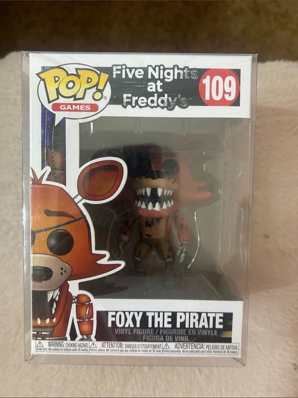 Funko POP! Foxy the Pirate - Orange, Brown